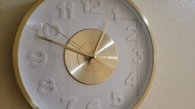HIDDEN NUMBERS - Review of Victoria Bella Metal Clock Review Unboxing Victoria Bella Demo Test