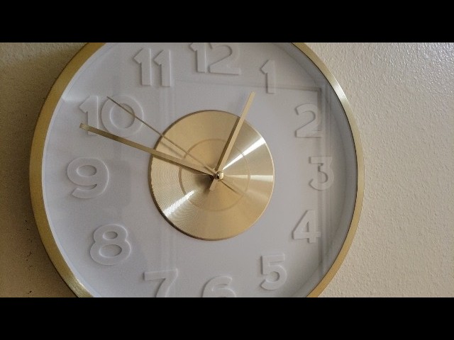 HIDDEN NUMBERS - Review of Victoria Bella Metal Clock Review Unboxing Victoria Bella Demo Test