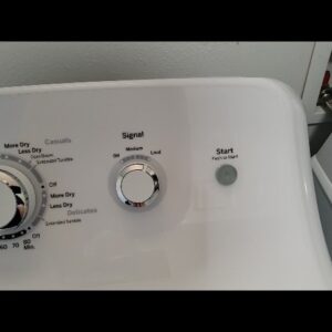 OPTIONS - Review of GE White dryer Review Unboxing GE Demo Test