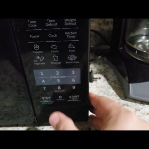 QUICK BUTTON - Review of COMFEE Countertop Microwave Review Unboxing COMFEE' Demo Test