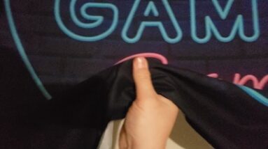 SPICE it UP  - Review of Game Room Tapestry Banner Review Unboxing Sosolong Demo Test