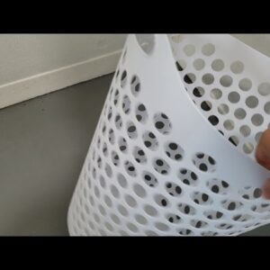 FLEXIBLE - Review of Starplast Tall Flex Laundry Basket Review Unboxing Starplast Demo Test
