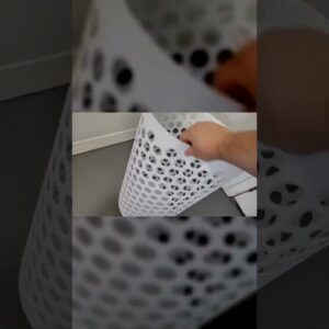 FLEXIBLE - Review of Starplast Tall Flex Laundry Basket Review Unboxing Starplast Demo Test
