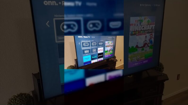 EVERY APP - Review of ONN 50-Inch 4K UHD Tv Review Unboxing ONN Demo Test