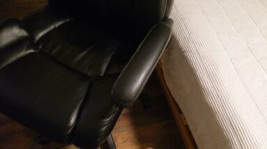 CUSHIONED RECLINE - Review of Executive Computer Desk Chair Review Unboxing OLIXIS Demo Test