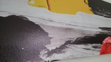 VIBRANT - Review of Abstract Wall Art Decor Canvas Review Unboxing DJSYLIFE Demo Test
