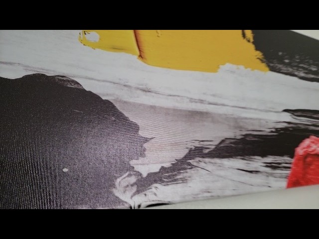 VIBRANT - Review of Abstract Wall Art Decor Canvas Review Unboxing DJSYLIFE Demo Test