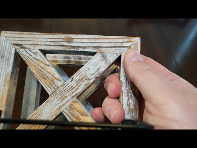HOLDS EVERYTHING - Review of Wooden Farmhouse Napkin Holder Review Unboxing CZMIYRPY Demo Test