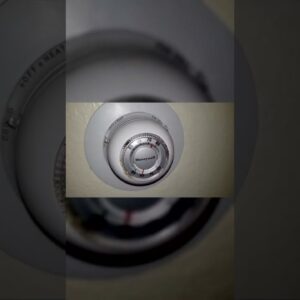 3 CLICKS - Review of Honeywell Thermostat Round Mercury Free Review Unboxing Honeywell Demo Test