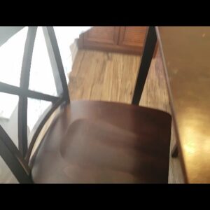 PUB PARTY - Review of Crosley Furniture X-Back pub Set Review Unboxing Crosley Furniture Demo Test