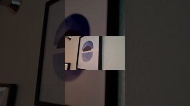 ON POINT - Review of Abstract Blue Wall Art Prints Set of 4 Review Unboxing HAUS AND HUES Demo Test