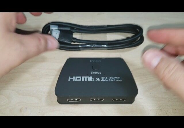 3 CLICKS - Review of 4K HDMI 2.0 Switch Splitter 3.9FT long Review Unboxing NEWCARE Demo Test