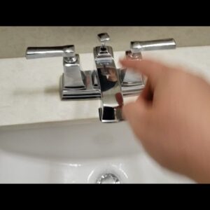 BOARDWALK - Review of Moen Chrome Two-Handle Bathroom Faucet Review Unboxing Moen Demo Test