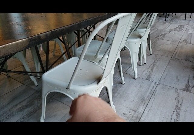 300 LBS WOW - Review of Metal Dining Chairs Outdor Stackable Review Unboxing FDW Demo Test