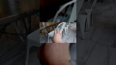 300 LBS WOW - Review of Metal Dining Chairs Outdor Stackable Review Unboxing FDW Demo Test