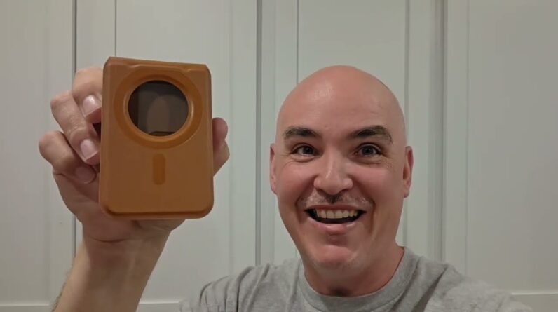 HEAVY-DUTY WIRELESS-CHARGING? Sinjimoru Magnetic Wallet Stand for MagSafe Review Unboxing Demo Test