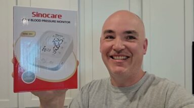 KNOW-RESULTS BIG-ARM? Sinocare Arm Blood Pressure Monitor Machine Review Unboxing Demo Test