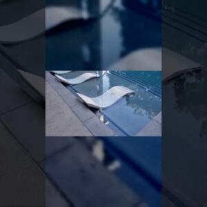 PURE LUXURY - Review of Aqua Outdoors inPool Chaise Lounger Review Unboxing Aqua Chairs Demo Test