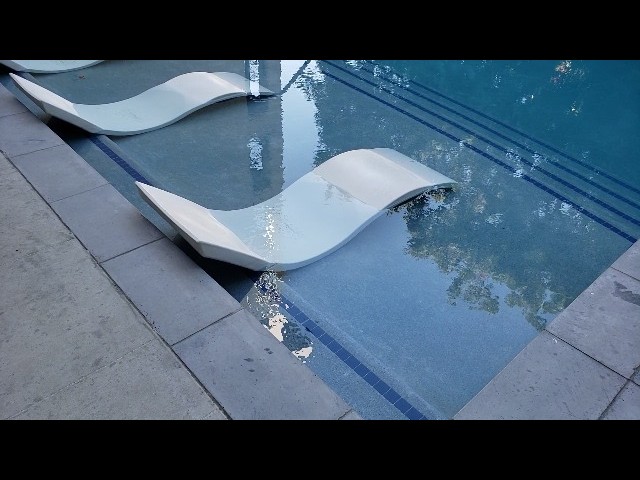 PURE LUXURY - Review of Aqua Outdoors inPool Chaise Lounger Review Unboxing Aqua Chairs Demo Test