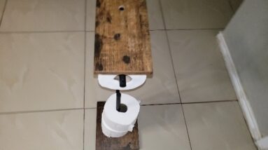 4 MORE - Review of Oyeal Toilet Paper Mega Roll Holder Stand Review Unboxing OYEAL Demo Test