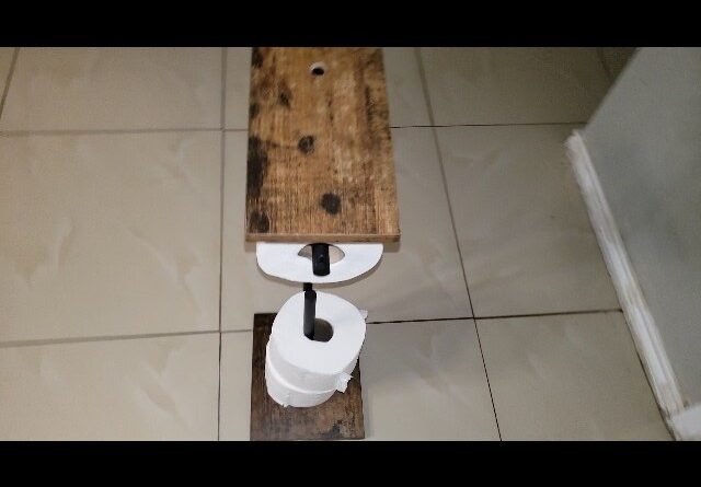 4 MORE - Review of Oyeal Toilet Paper Mega Roll Holder Stand Review Unboxing OYEAL Demo Test