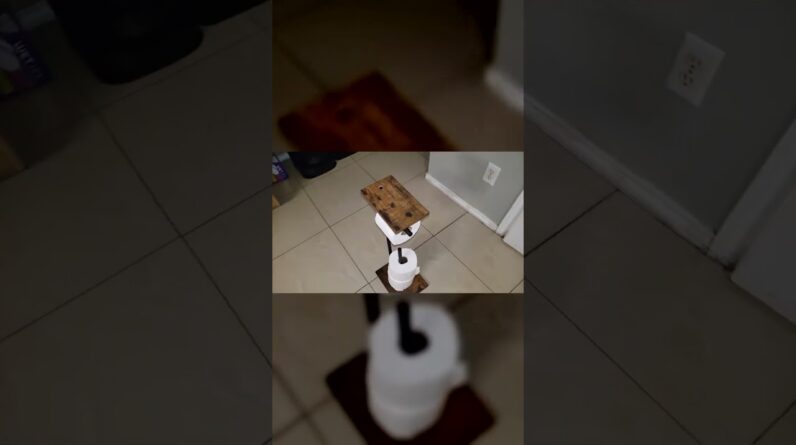 4 MORE - Review of Oyeal Toilet Paper Mega Roll Holder Stand Review Unboxing OYEAL Demo Test