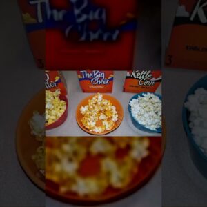COMPARISON Jolly Time Popcorn Big Cheez Kettle Corn Butter Review Unboxing Jolly Time Demo Test