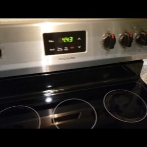 BIG ONES - Review of Frigidaire 30" Electric Range Stainless Review Unboxing Frigidaire Demo Test