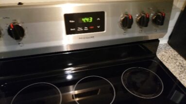 BIG ONES - Review of Frigidaire 30" Electric Range Stainless Review Unboxing Frigidaire Demo Test