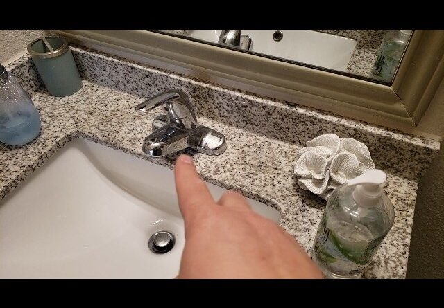 2 LINES CENTERSET? Single Handle Bathroom 4 inch Chrome Faucet Review Unboxing Aqua Vista Demo Test