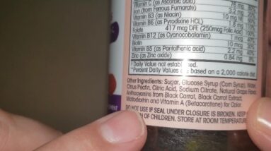 WHAT FAMOUS Candy Taste??  Reveiw Flamingo Iron Gummies Review Unboxing Flamingo Supplements Demo Te