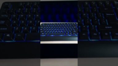 BLUES - Mafiti Computer Keyboard USB Wired 104 Keys Review Review Unboxing mafiti Demo Test