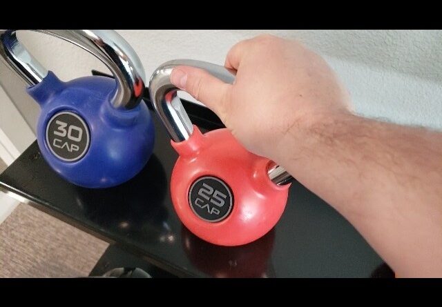 PVC RUBBER - Review of  CAP Color Rubber Coated Kettlebell Review Unboxing CAPHAUS Demo Test