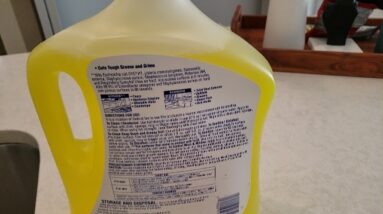 EVERYTHING  - Review of Lysol Clean Fresh MultiSurface Lemon Review Unboxing Lysol Demo Test