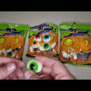 Review of Fusion Select Halloween Gummy Candy Eyeballs Review Unboxing FUSION SELECT Demo Test