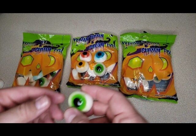 Review of Fusion Select Halloween Gummy Candy Eyeballs Review Unboxing FUSION SELECT Demo Test
