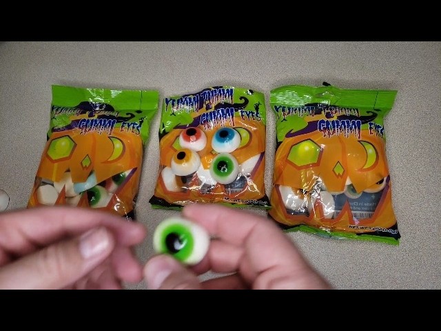 Review of Fusion Select Halloween Gummy Candy Eyeballs Review Unboxing FUSION SELECT Demo Test