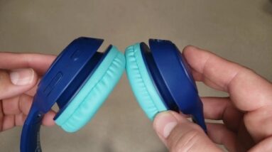 KidJamz KJ45BT Children's Safe Listening Headphones Review Unboxing MEE audio Demo Test