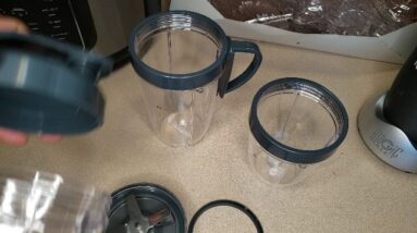 DRINK ANYTHING  - Review of Cup and Blade Set NutriBullet Review Unboxing joystar Demo Test