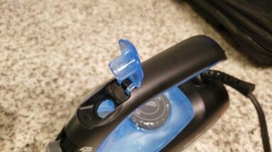 STEAMY HEAT - Review of Hamilton Beach 2in1 Iron & Steamer Review Unboxing Hamilton Beach Demo Test