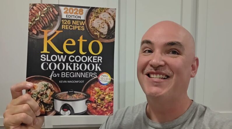 EASY RECIPES? Keto Slow Cooker Cookbook for Beginners Review Unboxing Demo Test