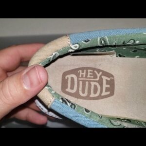 WHAT DETAILS? - Review Hey Dude Men's Wally Canvas Review Unboxing HEYDUDE Demo Test