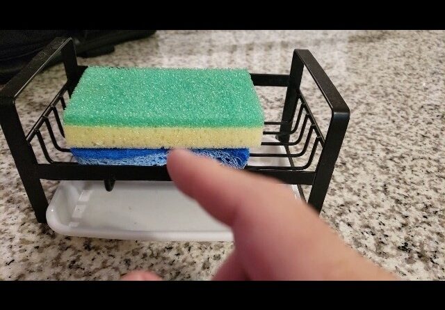EVAPORATION - Review of Sink Caddy Sponge Holder Review Unboxing HULISEN Demo Test