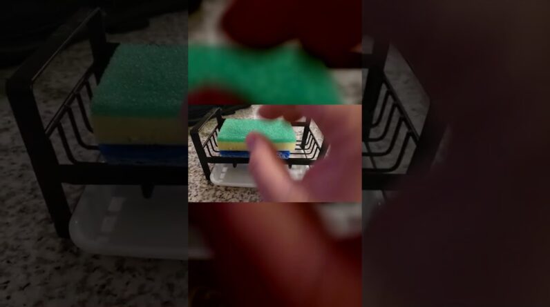 EVAPORATION - Review of Sink Caddy Sponge Holder Review Unboxing HULISEN Demo Test