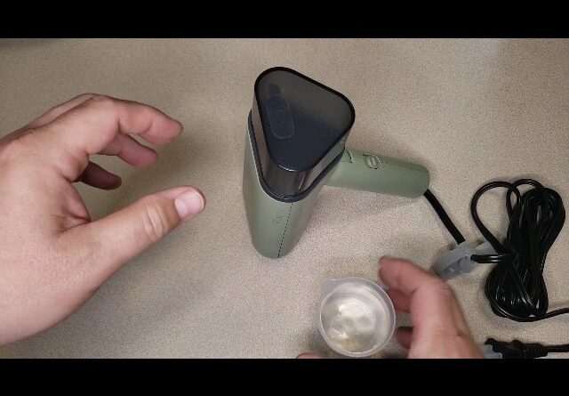 HOT - Review of Pionix Handheld  Garment Steamer Foldable Review Unboxing Pionix Demo Test
