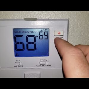 SIMPLE - Review of Pro1 iaq Non-Programmable Thermostats Review Unboxing PRO1 IAQ Demo Test