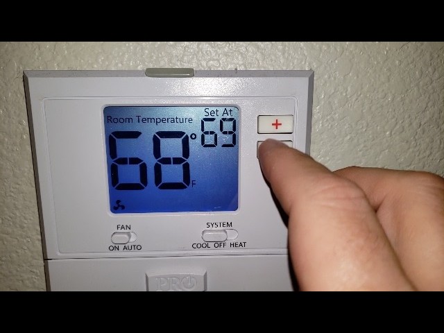 SIMPLE - Review of Pro1 iaq Non-Programmable Thermostats Review Unboxing PRO1 IAQ Demo Test