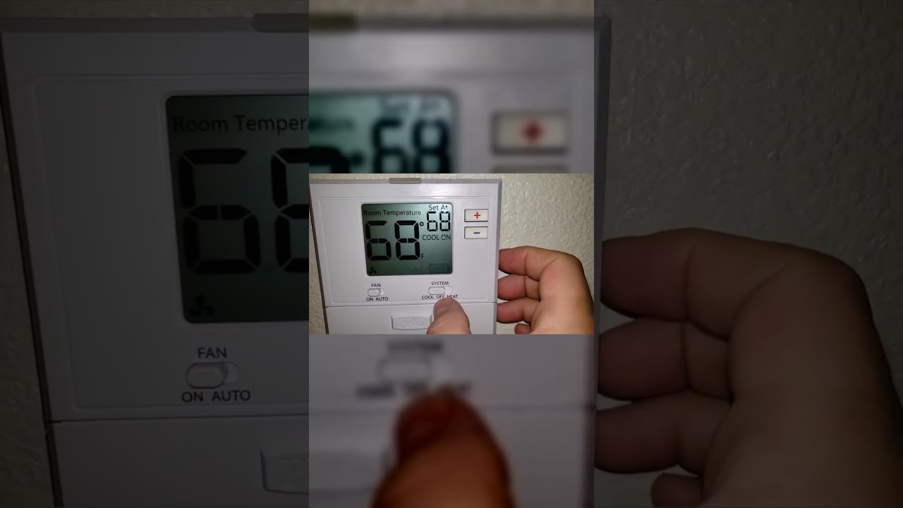 SIMPLE - Review of Pro1 iaq Non-Programmable Thermostats Review Unboxing PRO1 IAQ Demo Test