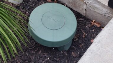 DISAPPEARS?  Review of Bose FreeSpace In-Ground Loudspeaker Review Unboxing Bose Demo Test