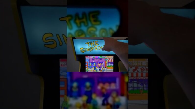 4 PLAYER FUN - Review of ARCADE1UP The Simpsons Live Arcade Review Unboxing  Demo Test